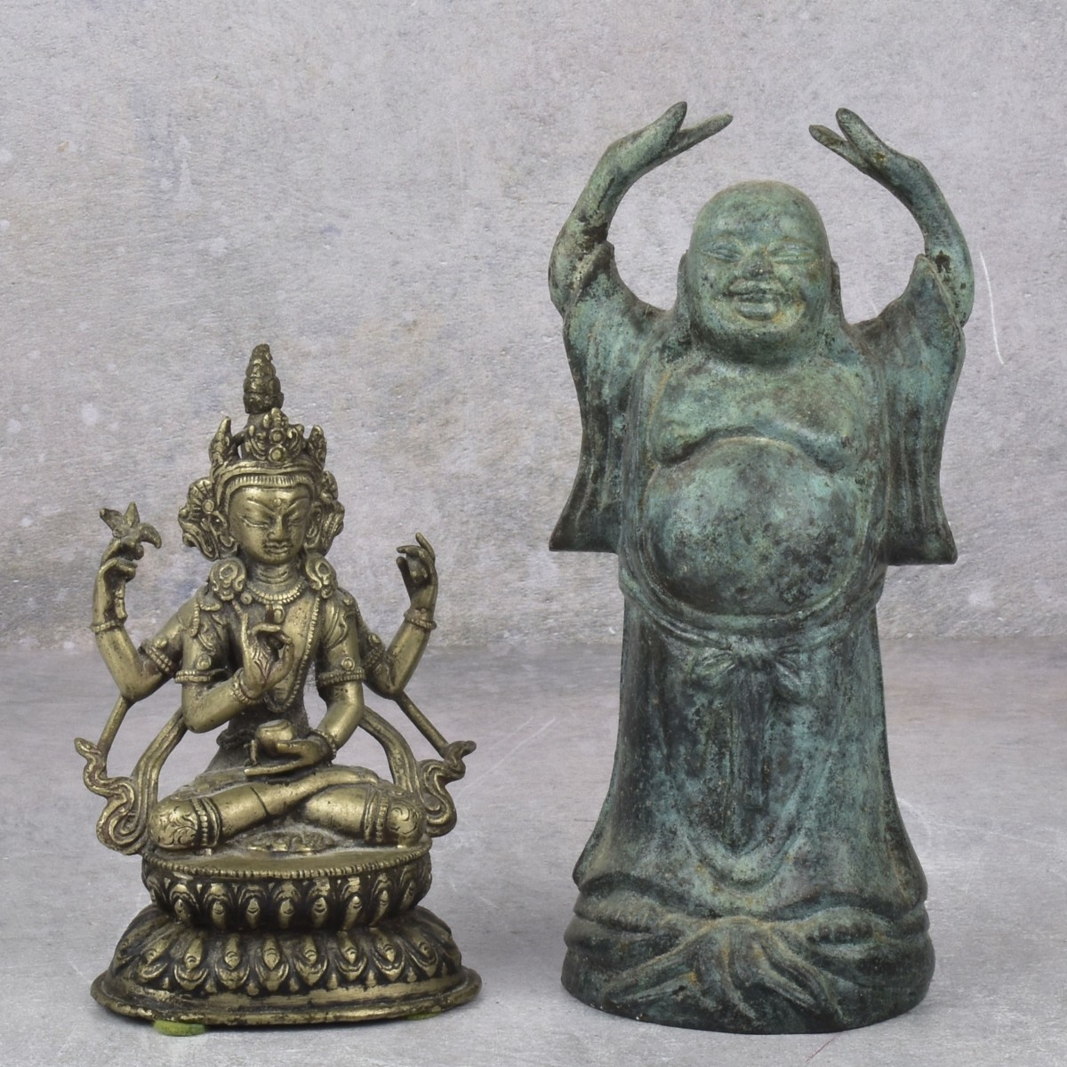 Bronze Asian Figures