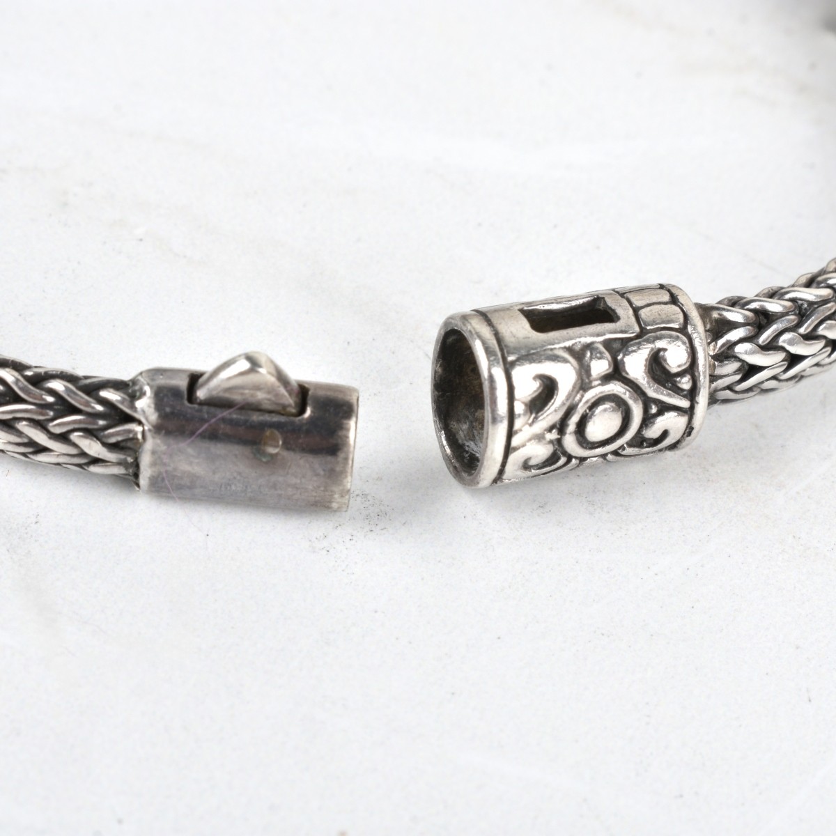 Sterling Silver Snake Link Bracelet