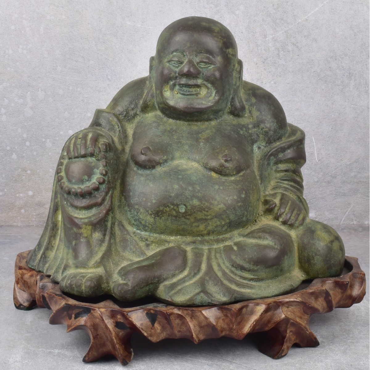 Vintage Bronze Buddah Figure