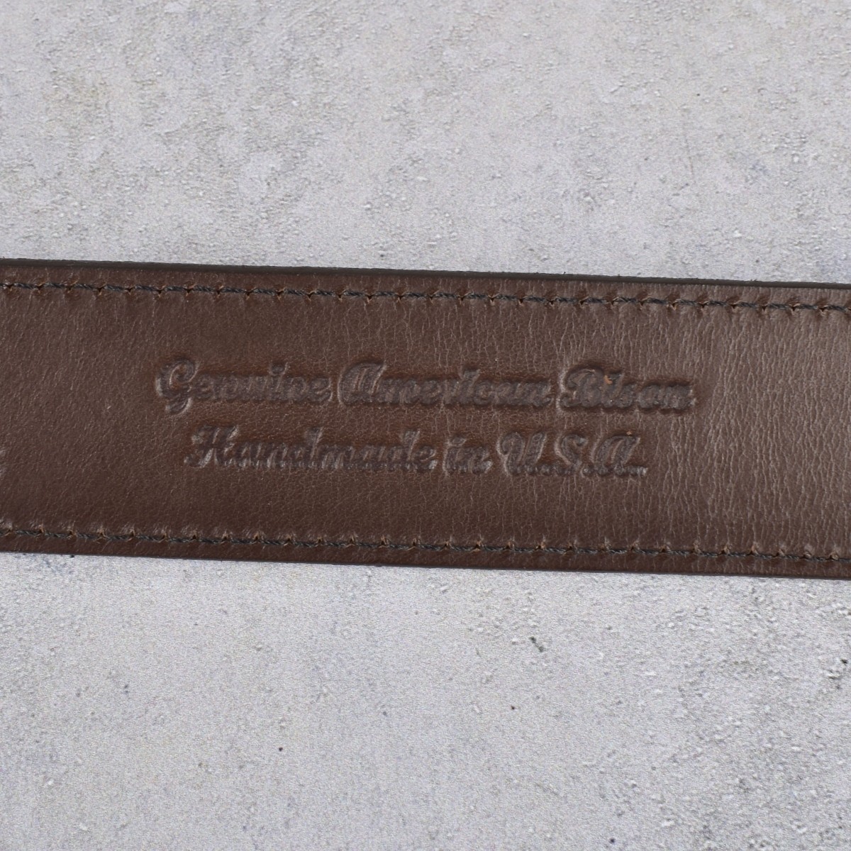 Leather Belts with Sterling Silver Buckles