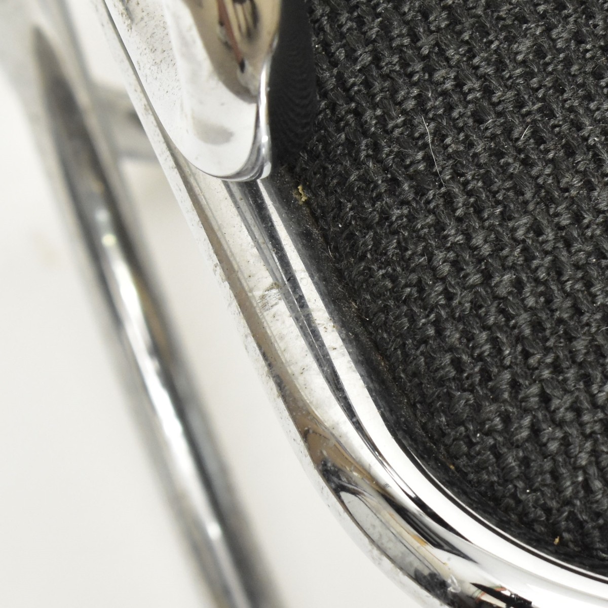 Chrome and Fabric Chairs
