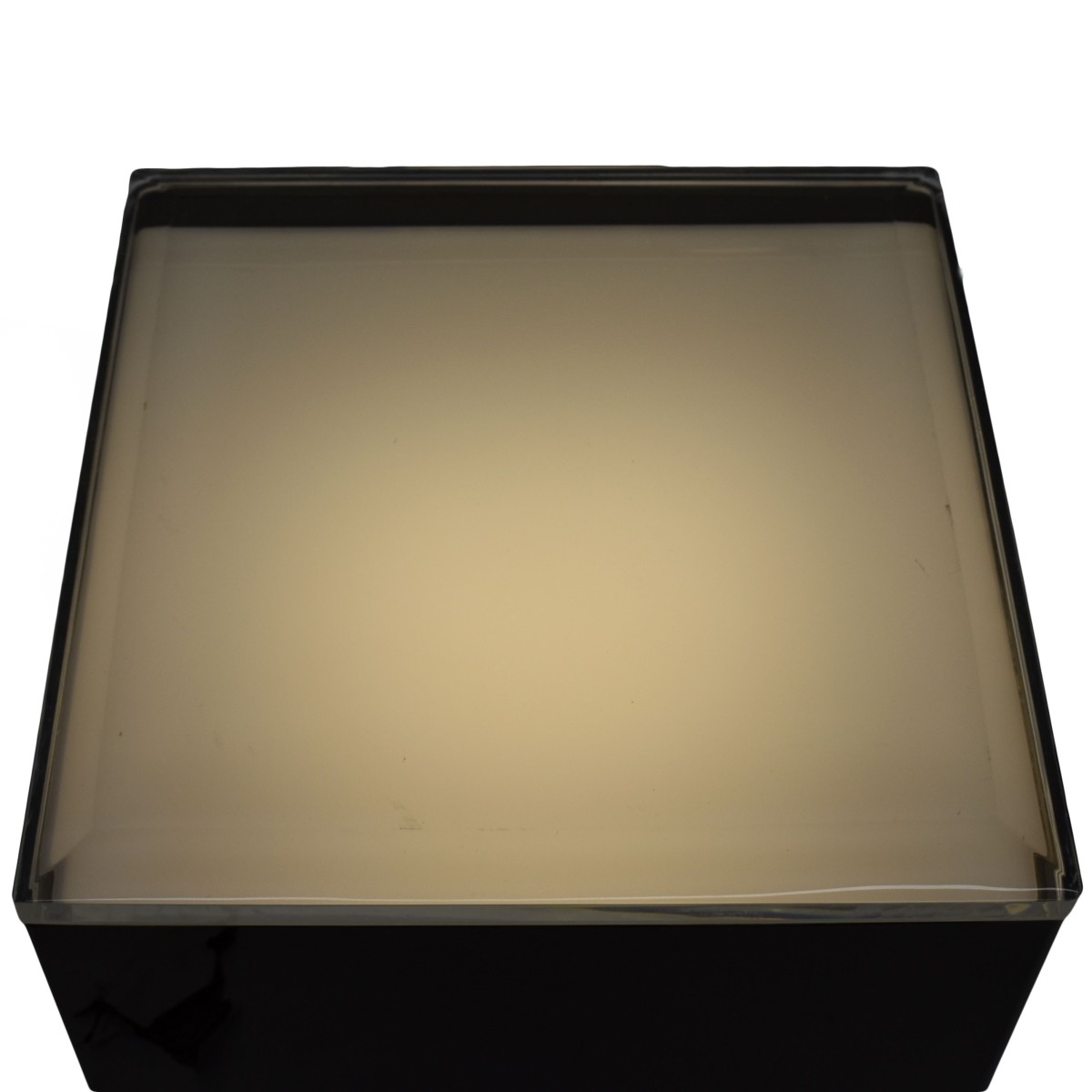 Vintage Formica and Lucite Stand with Illumination