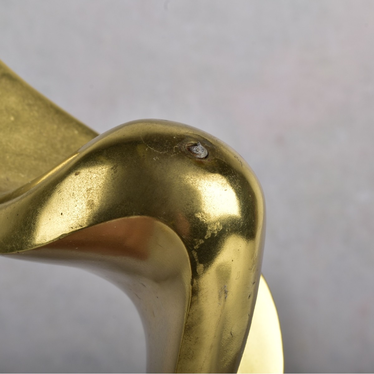 Ben Avivi Zion Abstract Gold Plated Bronze