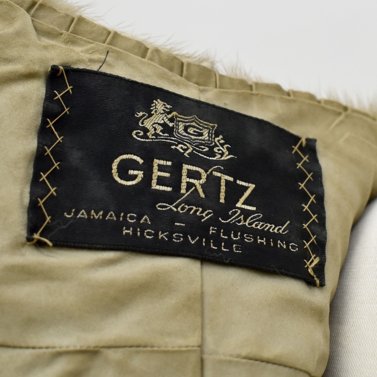 Vintage Gertz Mink Fur Stole