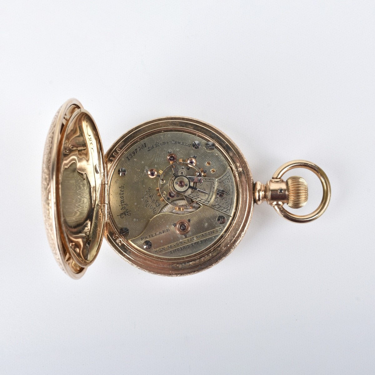 Paillard Gold Filled Pocket Watch