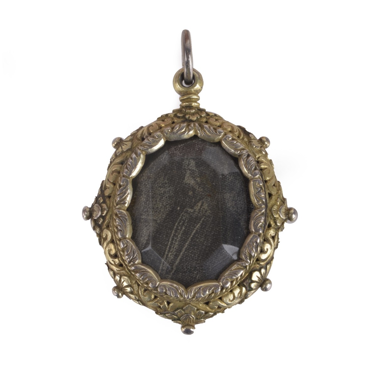 18/19th Spanish Silver Reliquary Pendant