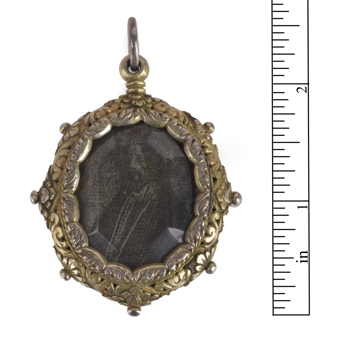 18/19th Spanish Silver Reliquary Pendant
