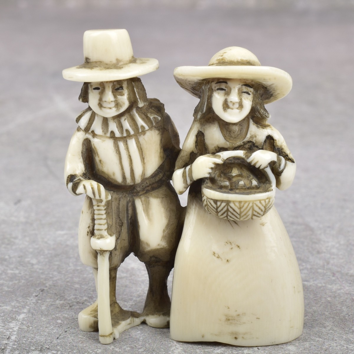 Antique Japanese Carved Netsuke's