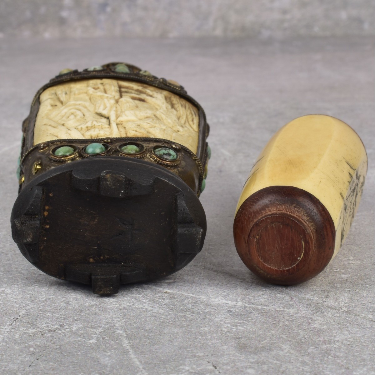 Antique Carved Asian Items