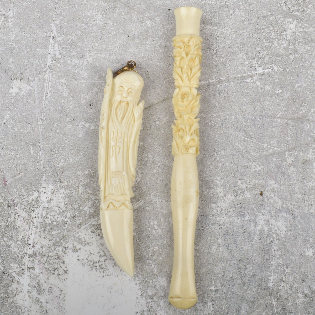 Antique Carved Asian Items