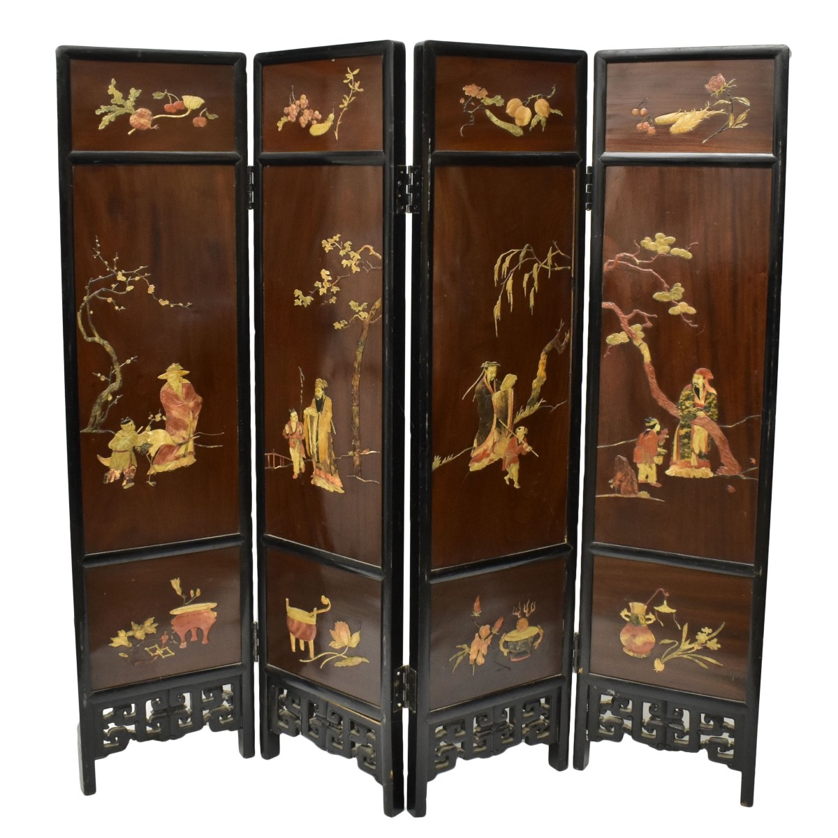 Antique Chinese Room Screen