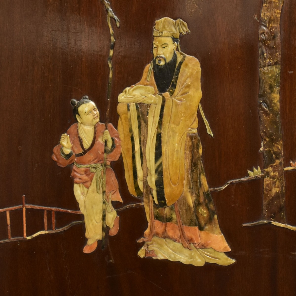 Antique Chinese Room Screen