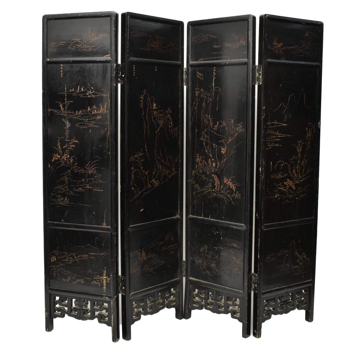 Antique Chinese Room Screen