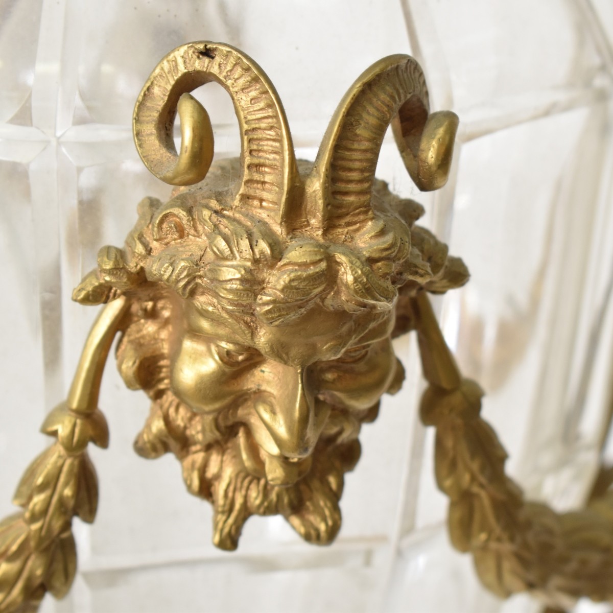 19/20th C. Empire Style Bronze Lantern