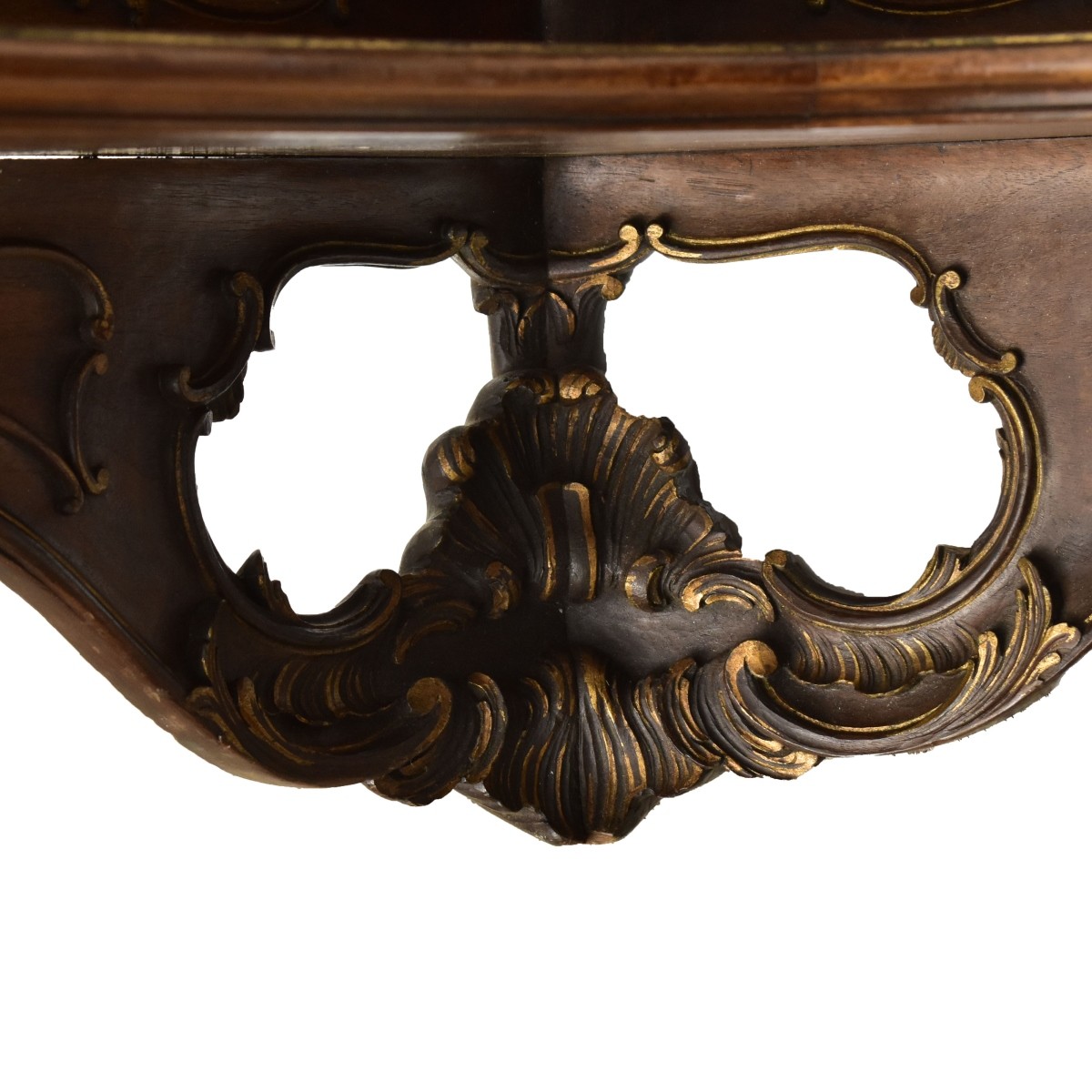 Antique English Corner Shelf