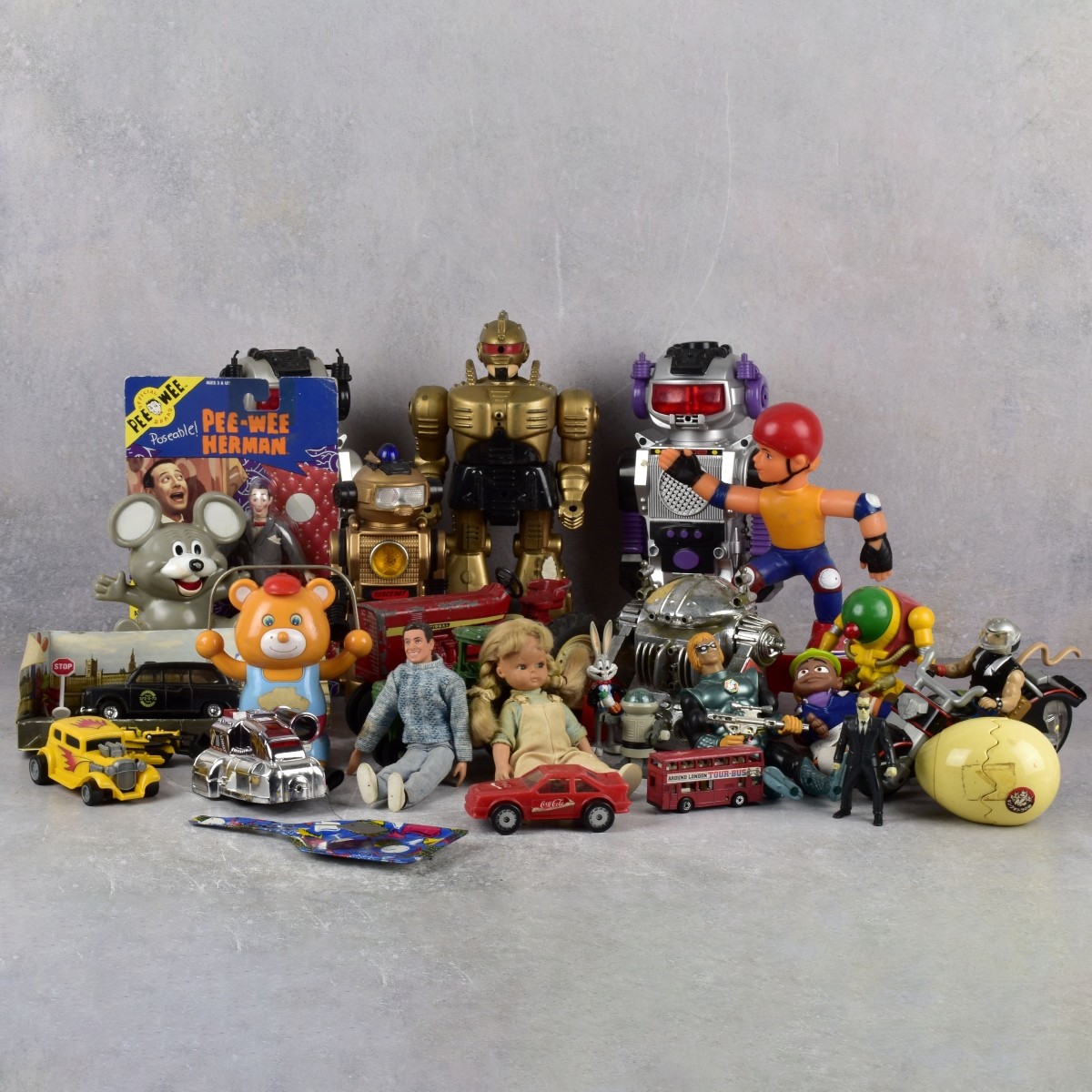 Vintage Box Lot of Toys and Memorabilia