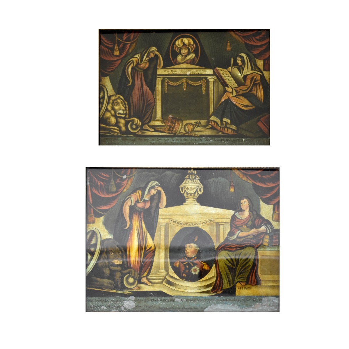Late 19th Century British Memorial Prints
