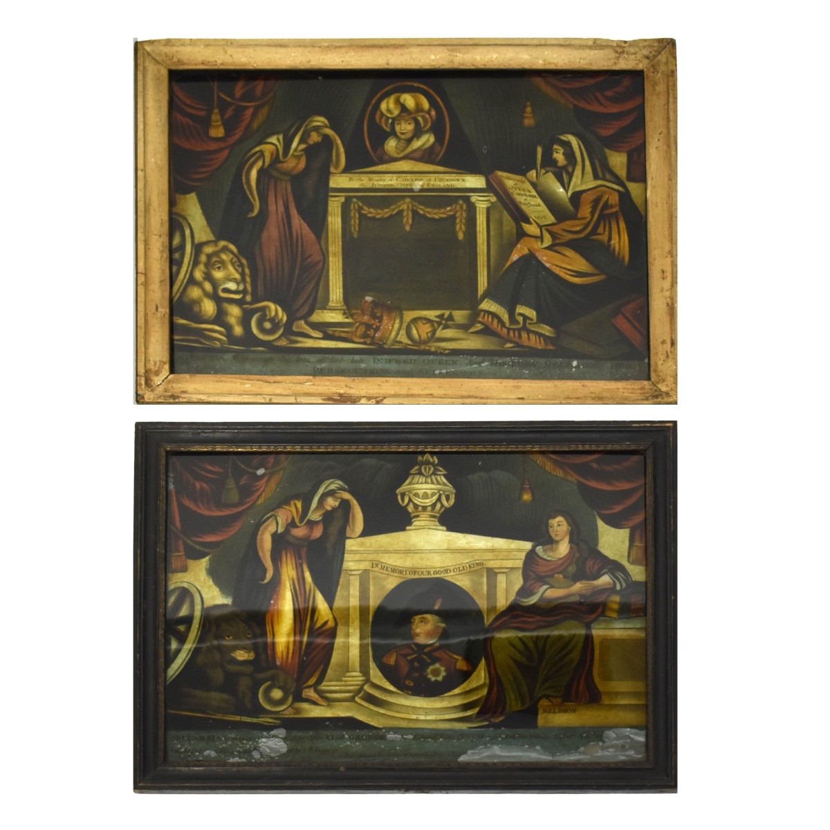 Late 19th Century British Memorial Prints