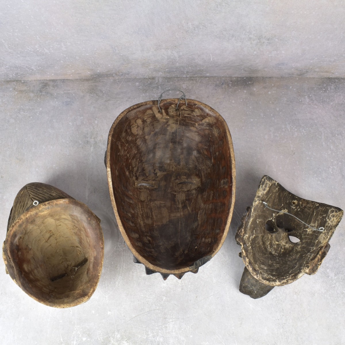 African Carved Wood Masks