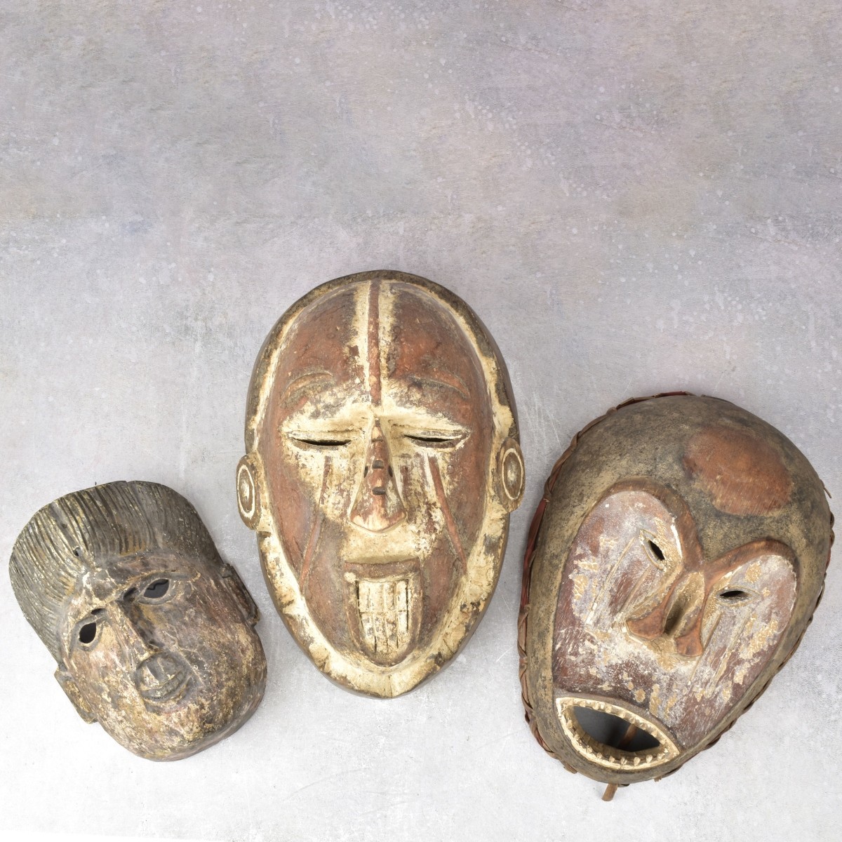 African Carved Wood Masks