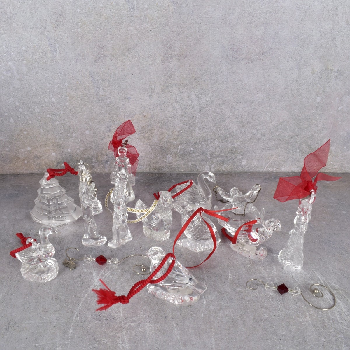 Collection of Waterford Crystal Ornaments