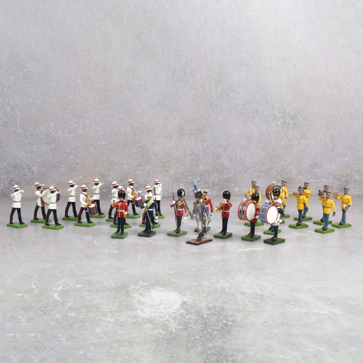 Collection of Miniature Police Figures