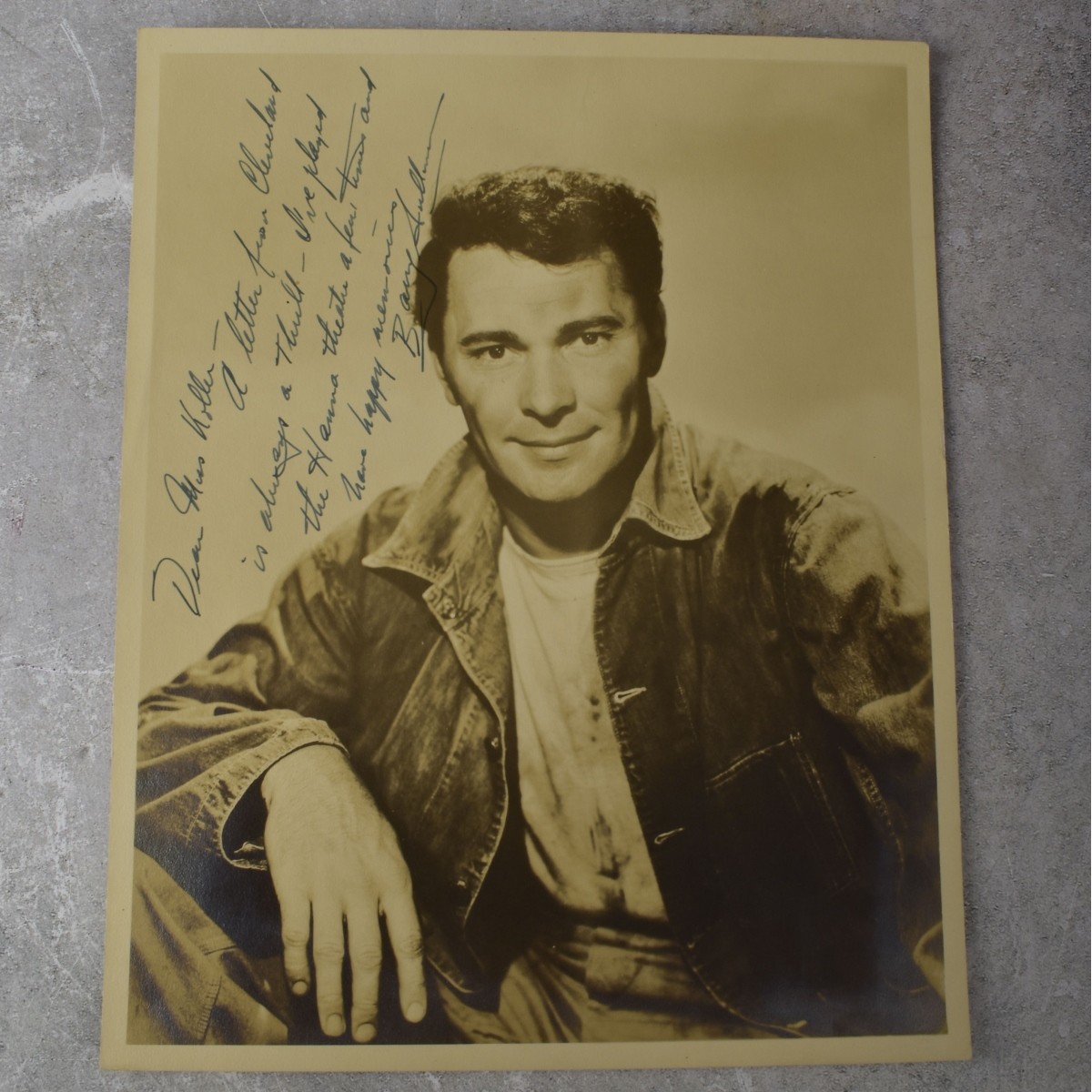 Collection of Vintage Movie Actors Photographs