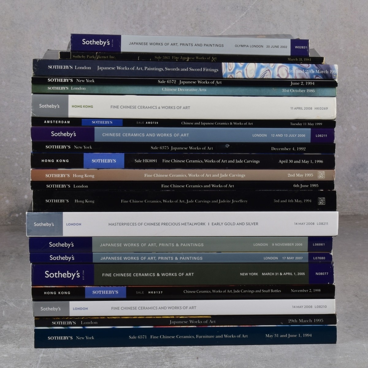 Sotheby's Auction Catalogs
