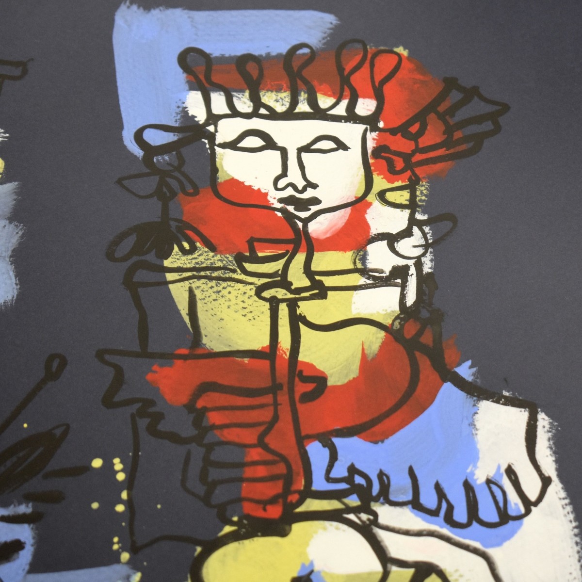 Attrib. to: Rene Portocarrero, Cuban (1912-1985)