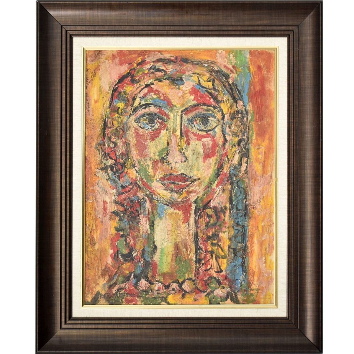 Attrib. to: Rene Portocarrero, Cuban (1912-1985)