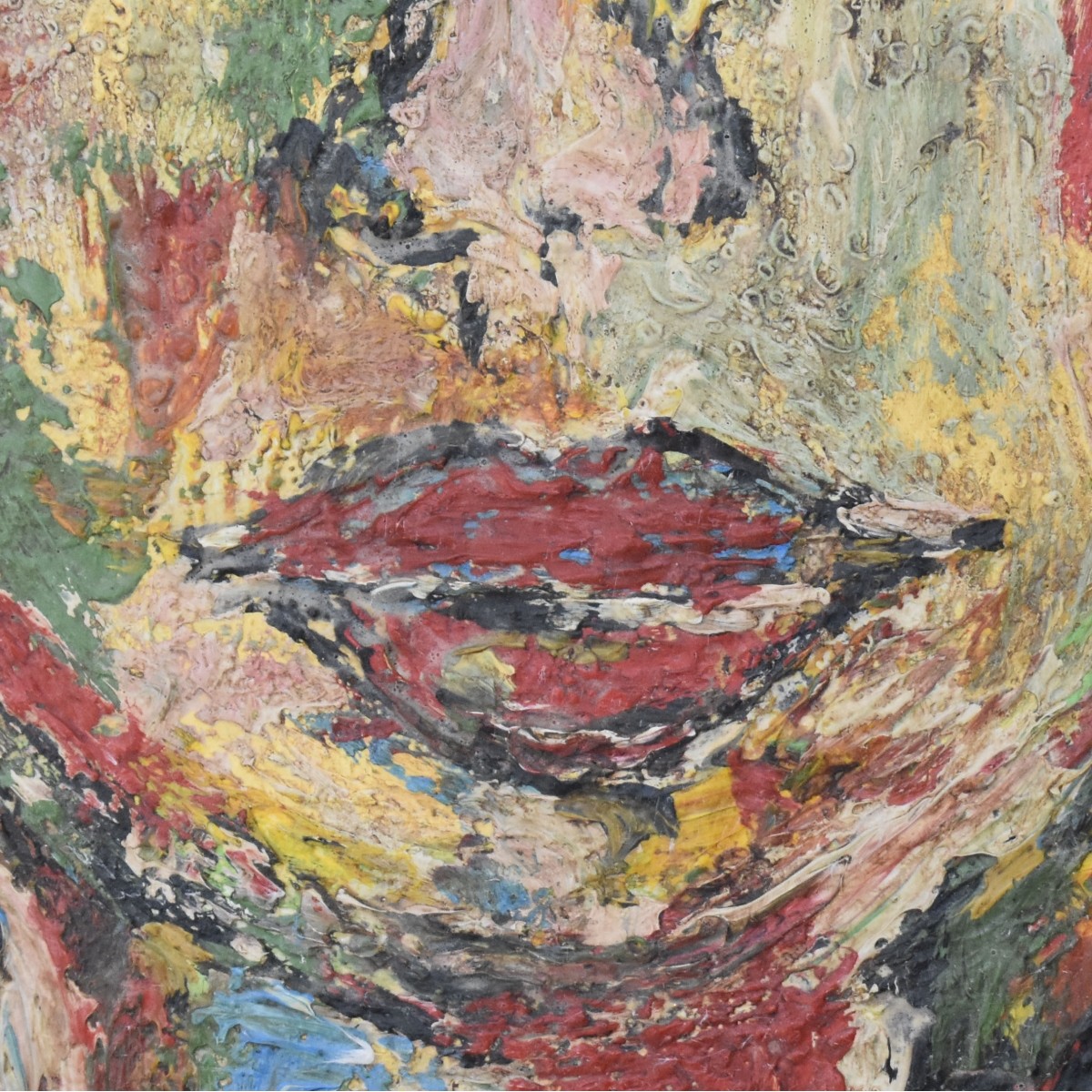 Attrib. to: Rene Portocarrero, Cuban (1912-1985)