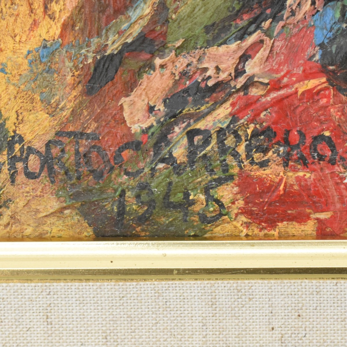 Attrib. to: Rene Portocarrero, Cuban (1912-1985)