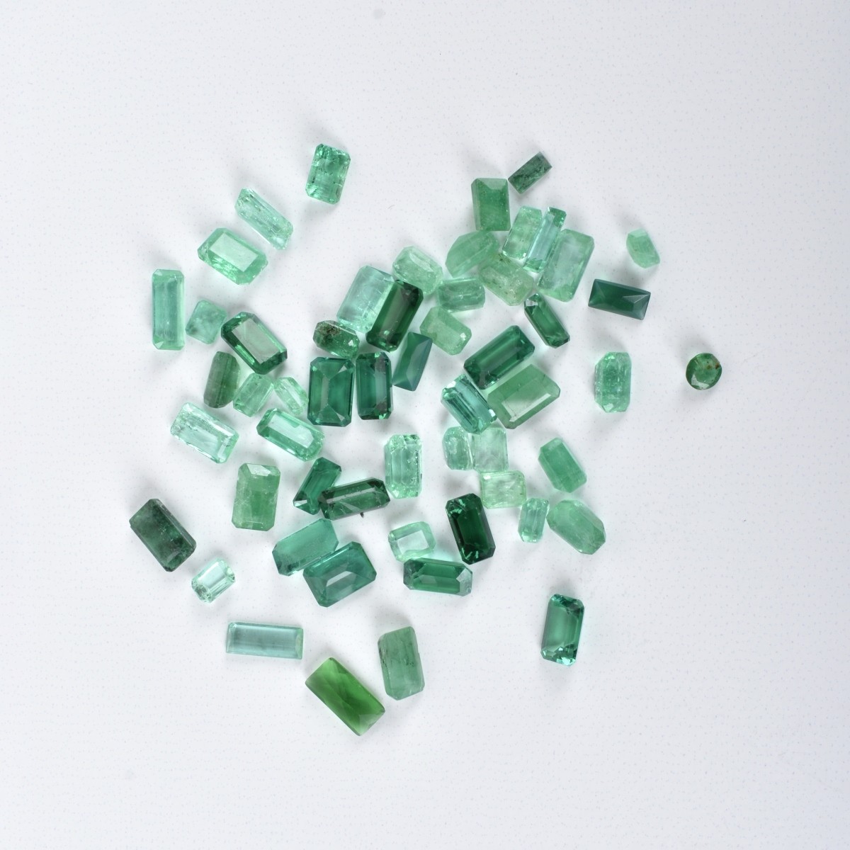 19.1ct TW Colombian Emeralds