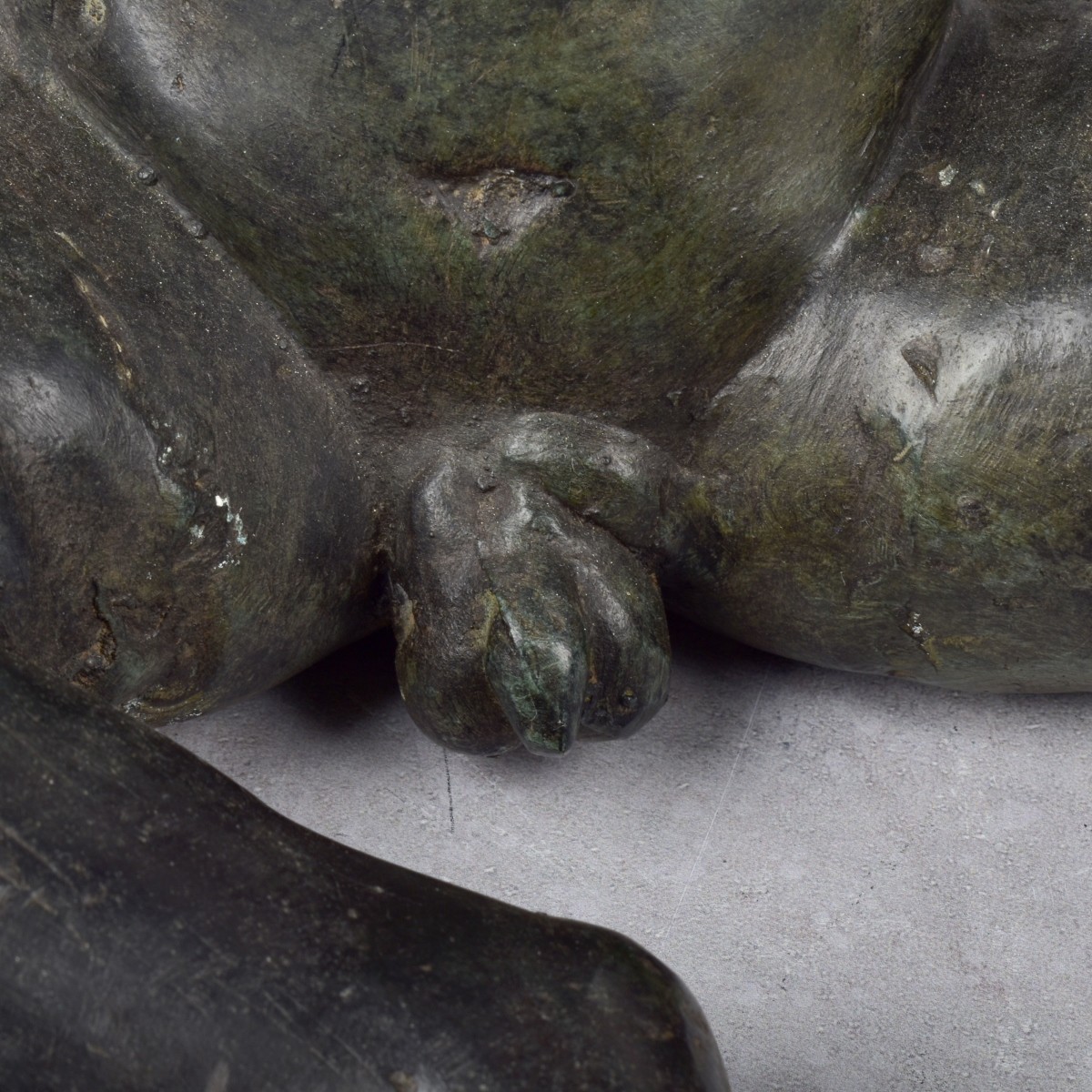 Bronze Cupid Figure
