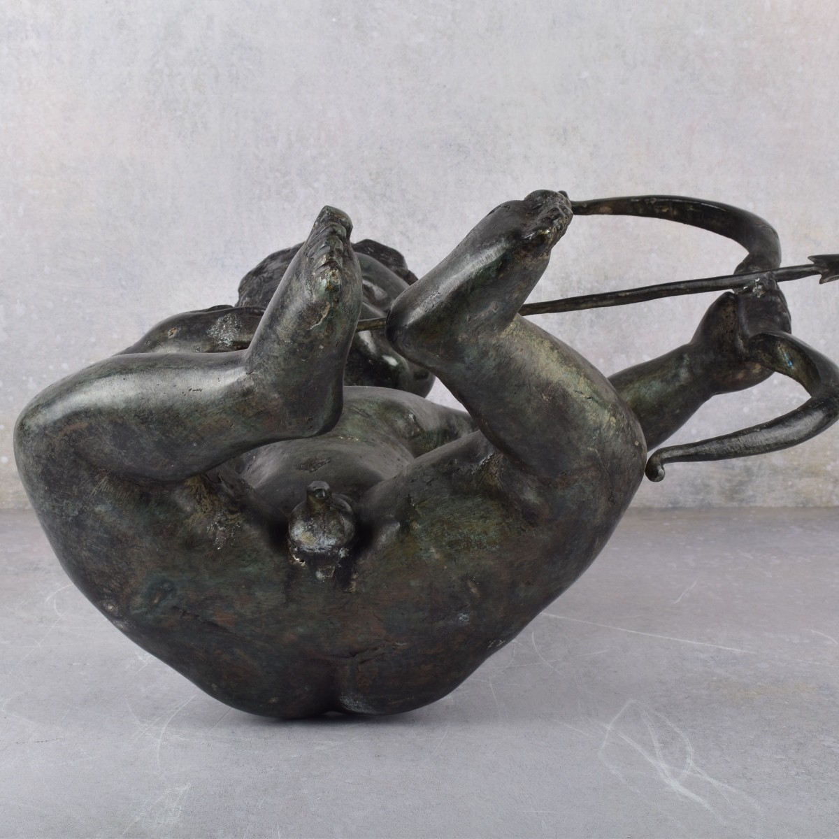 Bronze Cupid Figure