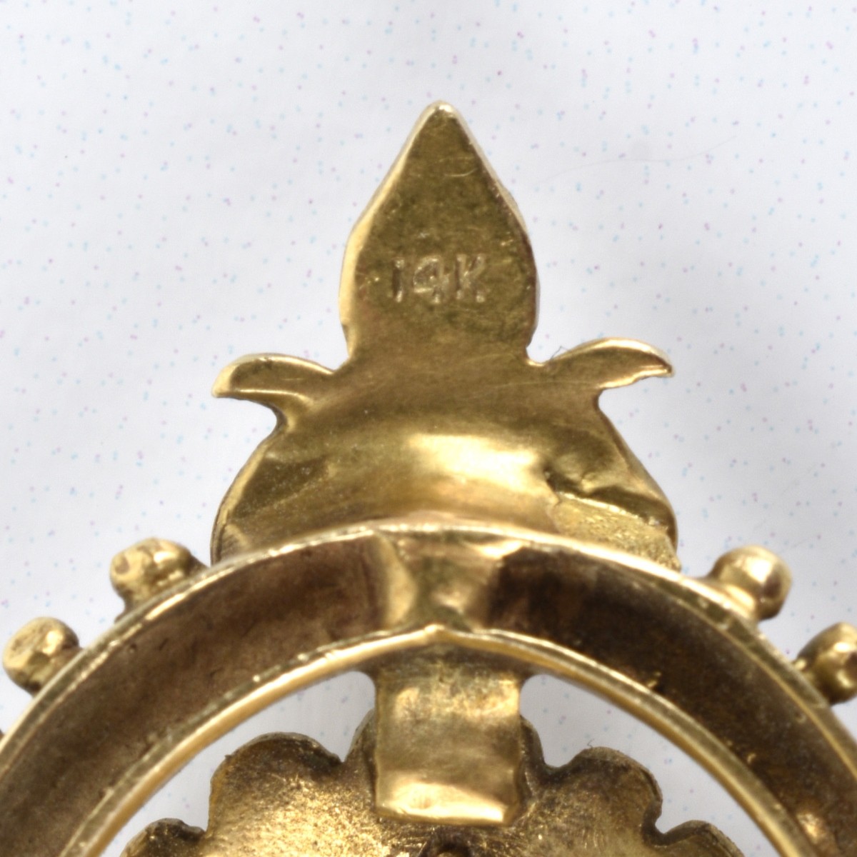 Pearl, Diamond and 14K Brooch