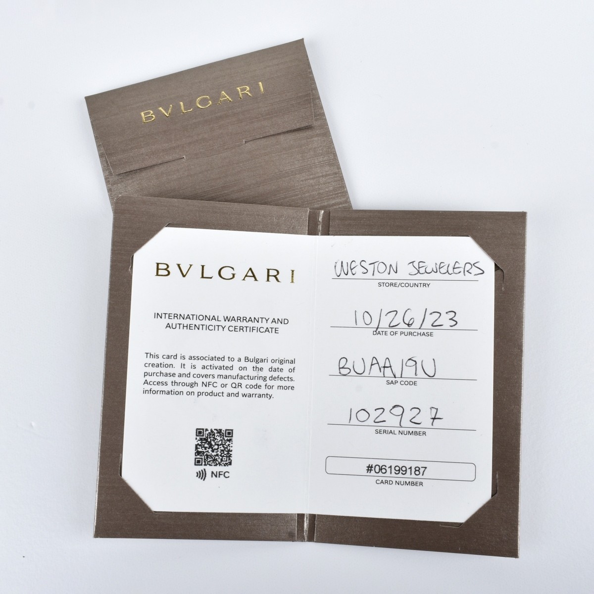 Bulgari BB41S Watch