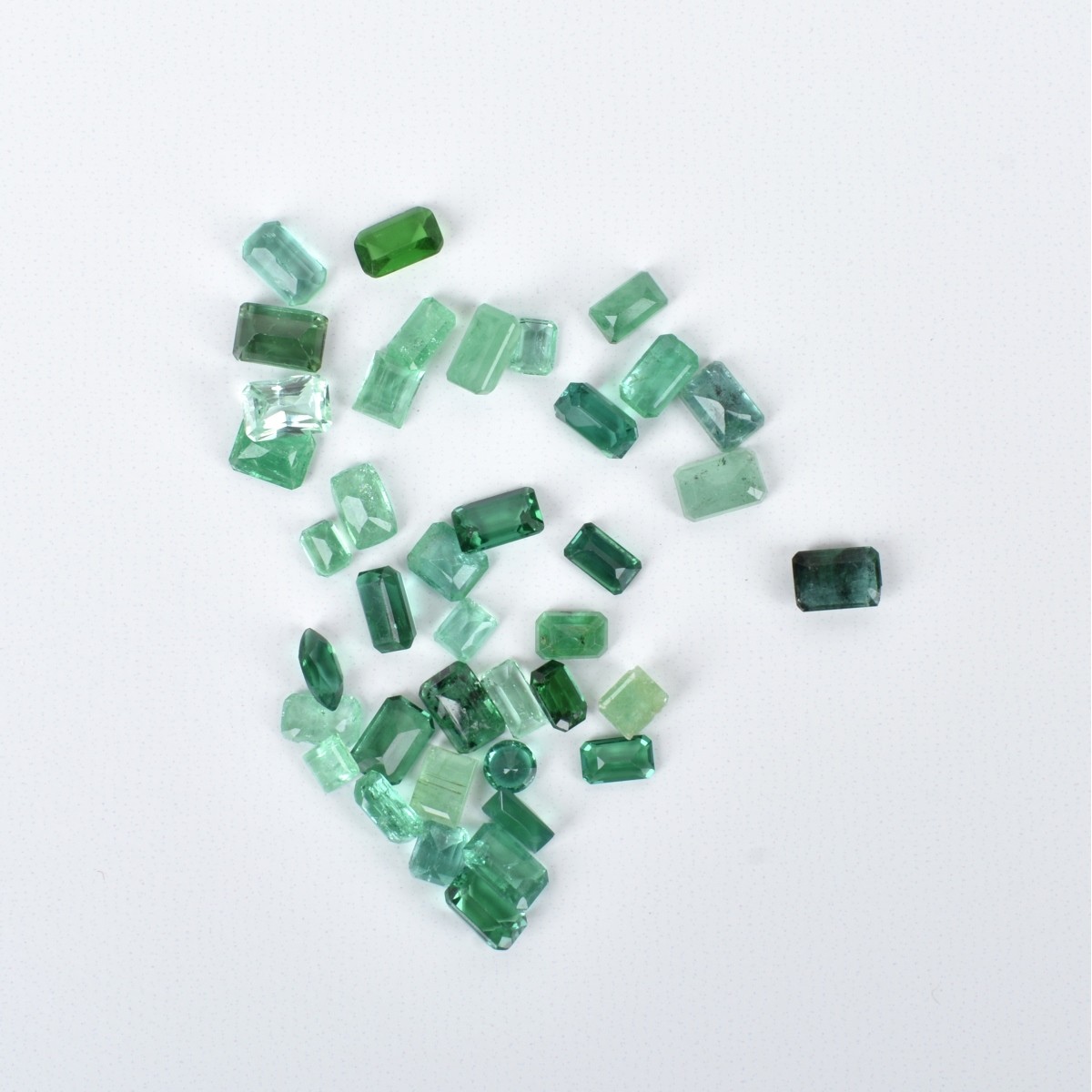 15.6ct TW Colombian Emeralds