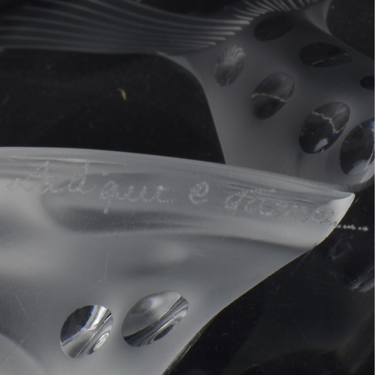 Lalique "Igor" Crystal Caviar Set