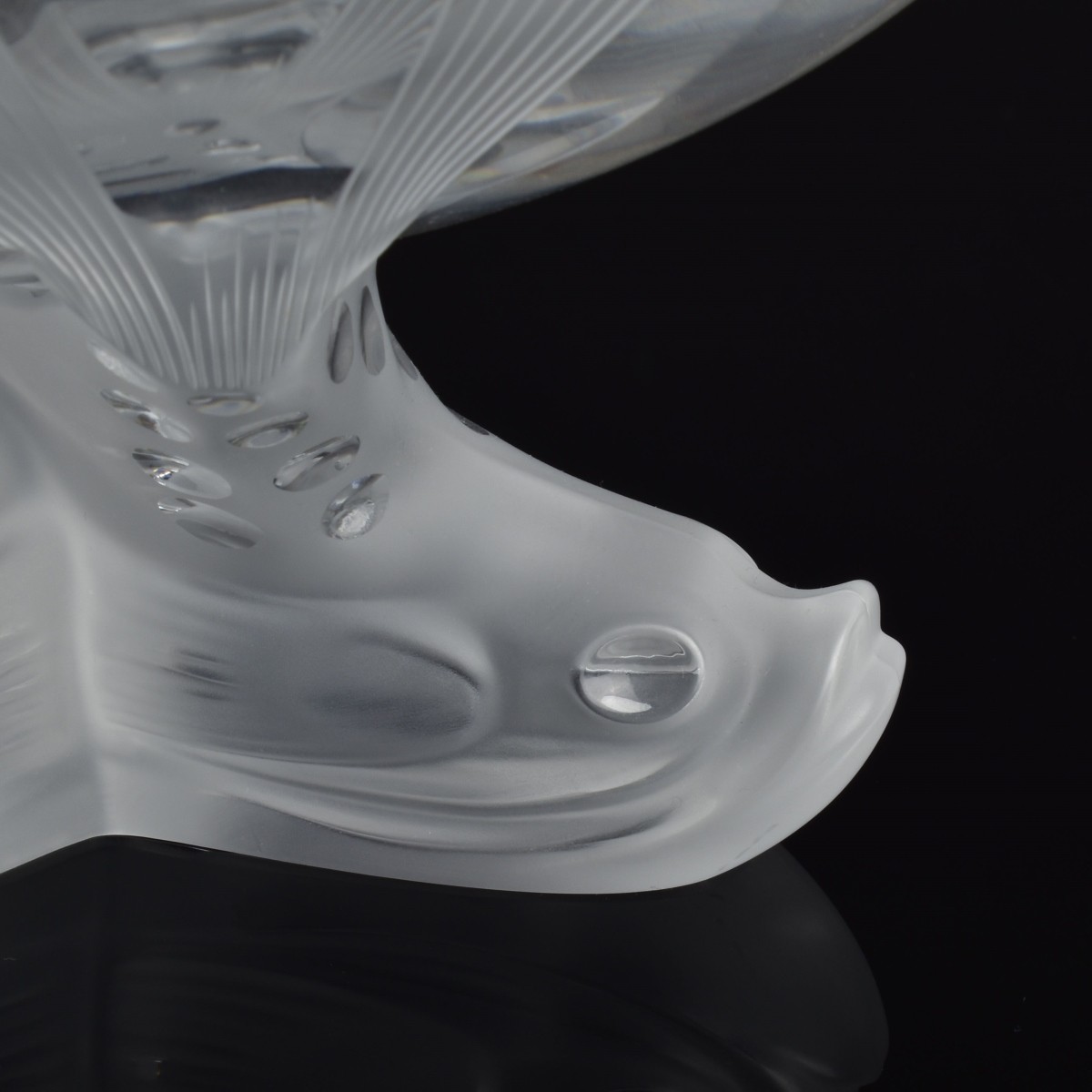 Lalique "Igor" Crystal Caviar Set