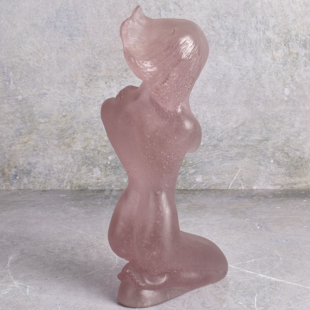 Daum French Pate de Verre Glass Figurine