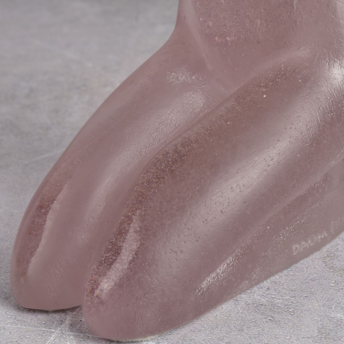 Daum French Pate de Verre Glass Figurine