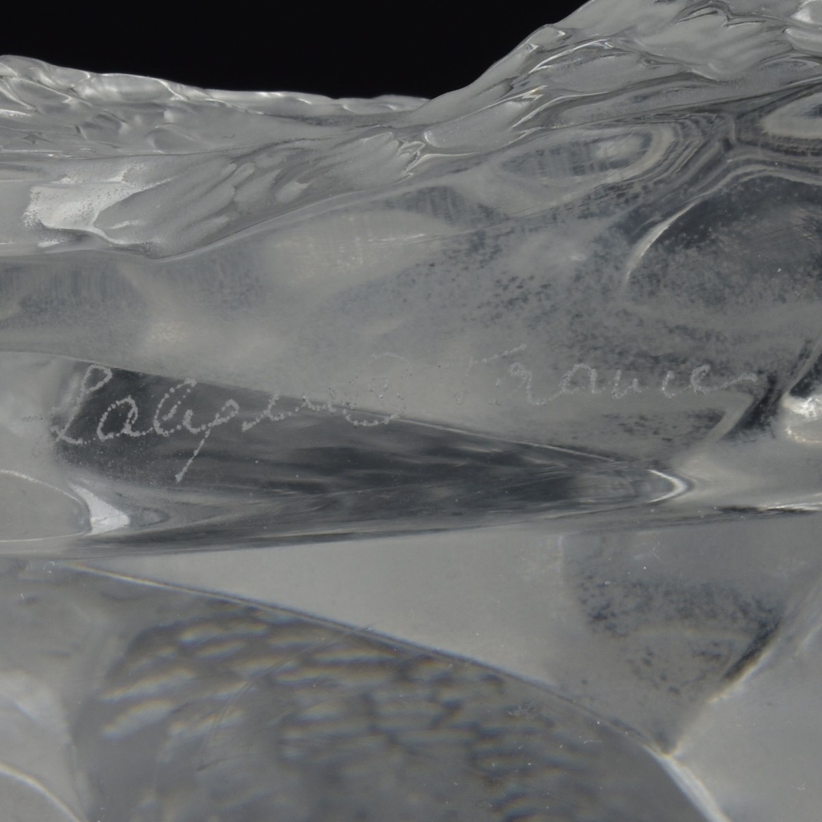 Lalique France Crystal "Tancrede" Cheetah Figure