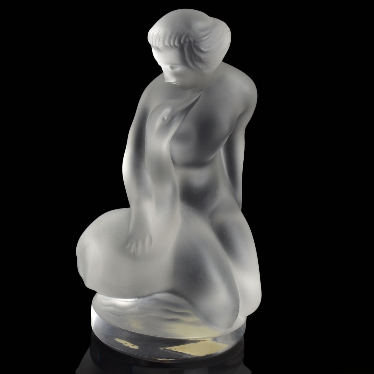 Lalique French Crystal Figural Paperweights