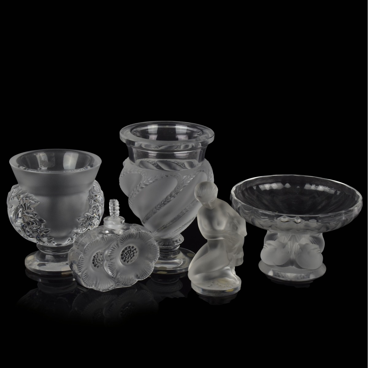 Collection of Lalique Crystal Pieces