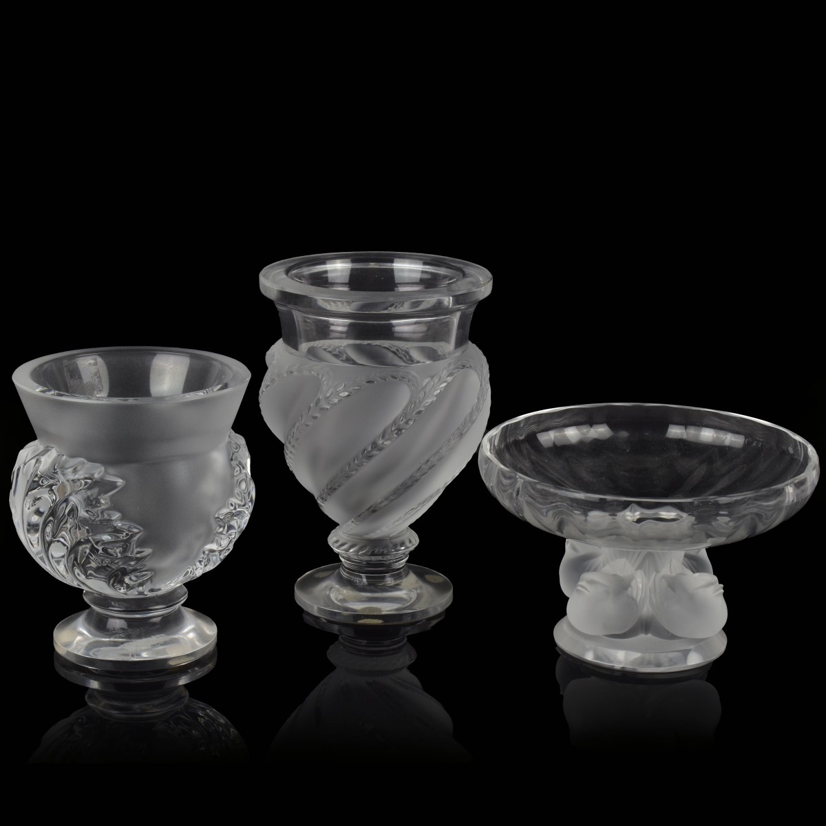 Collection of Lalique Crystal Pieces