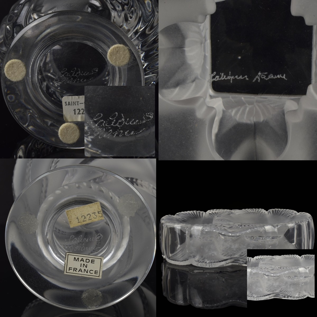 Collection of Lalique Crystal Pieces