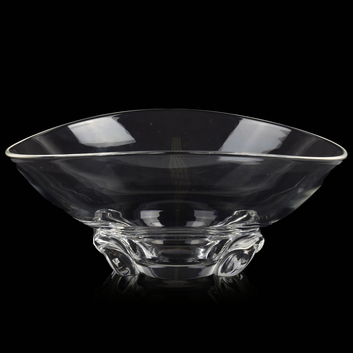 Steuben Mid-century Modern Crystal Bowl