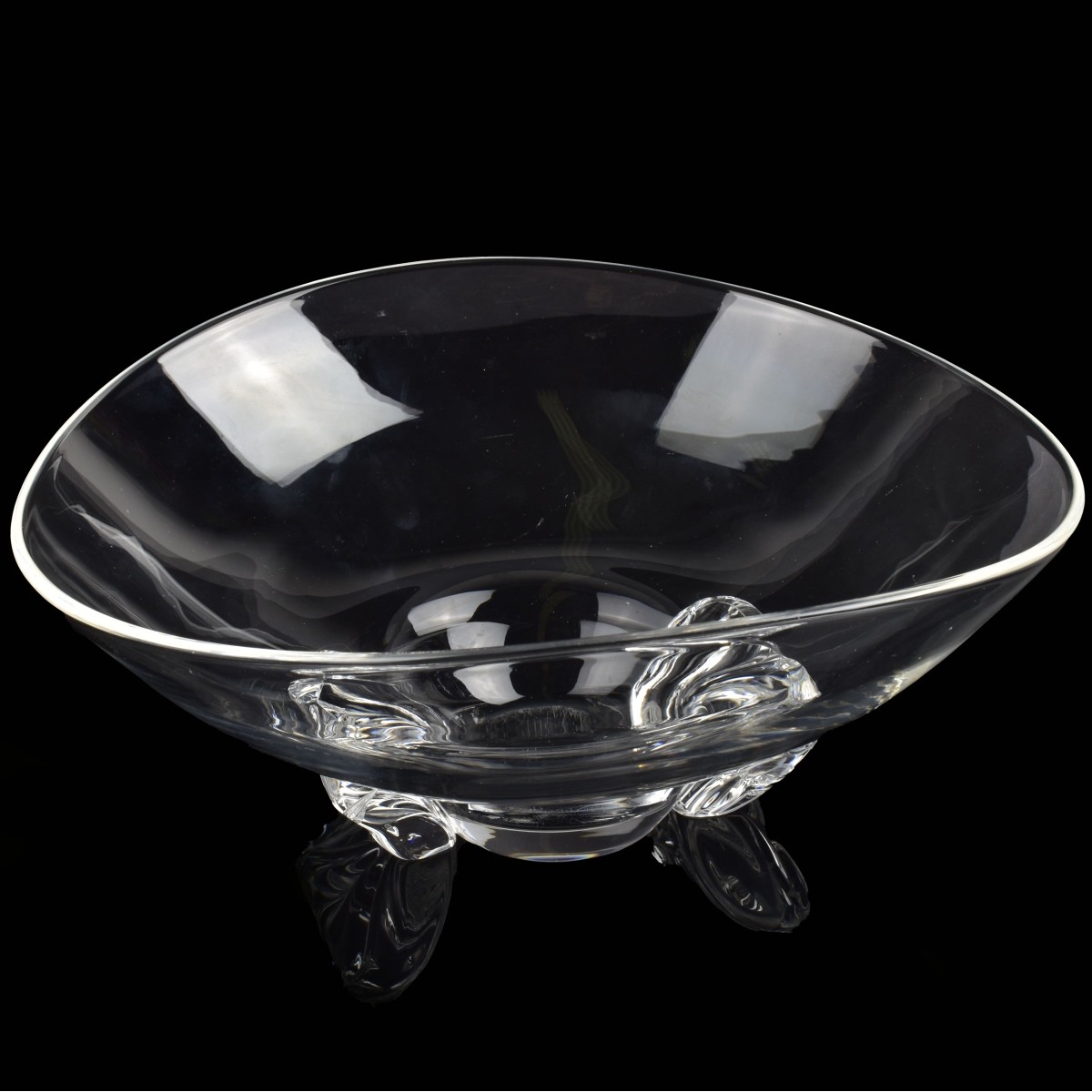 Steuben Mid-century Modern Crystal Bowl