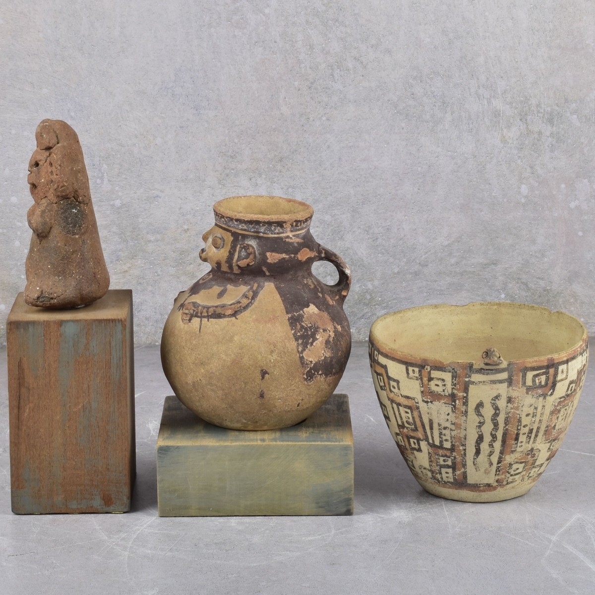 Vintage South American Pottery Pieces